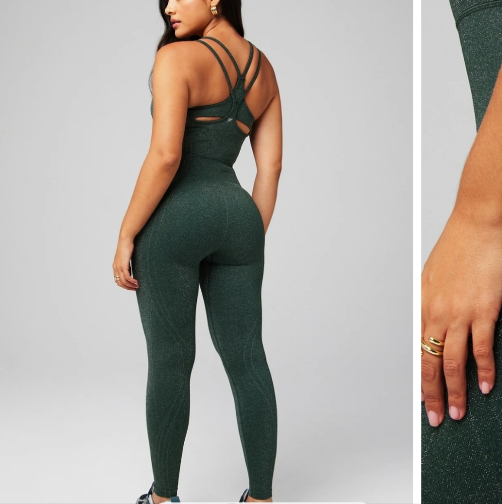 FABLETICS, SEAMLESS JUMPSUIT , KHLOE FALL LIMITED EDITION , EVERPINE 💚 ✨ SPARK